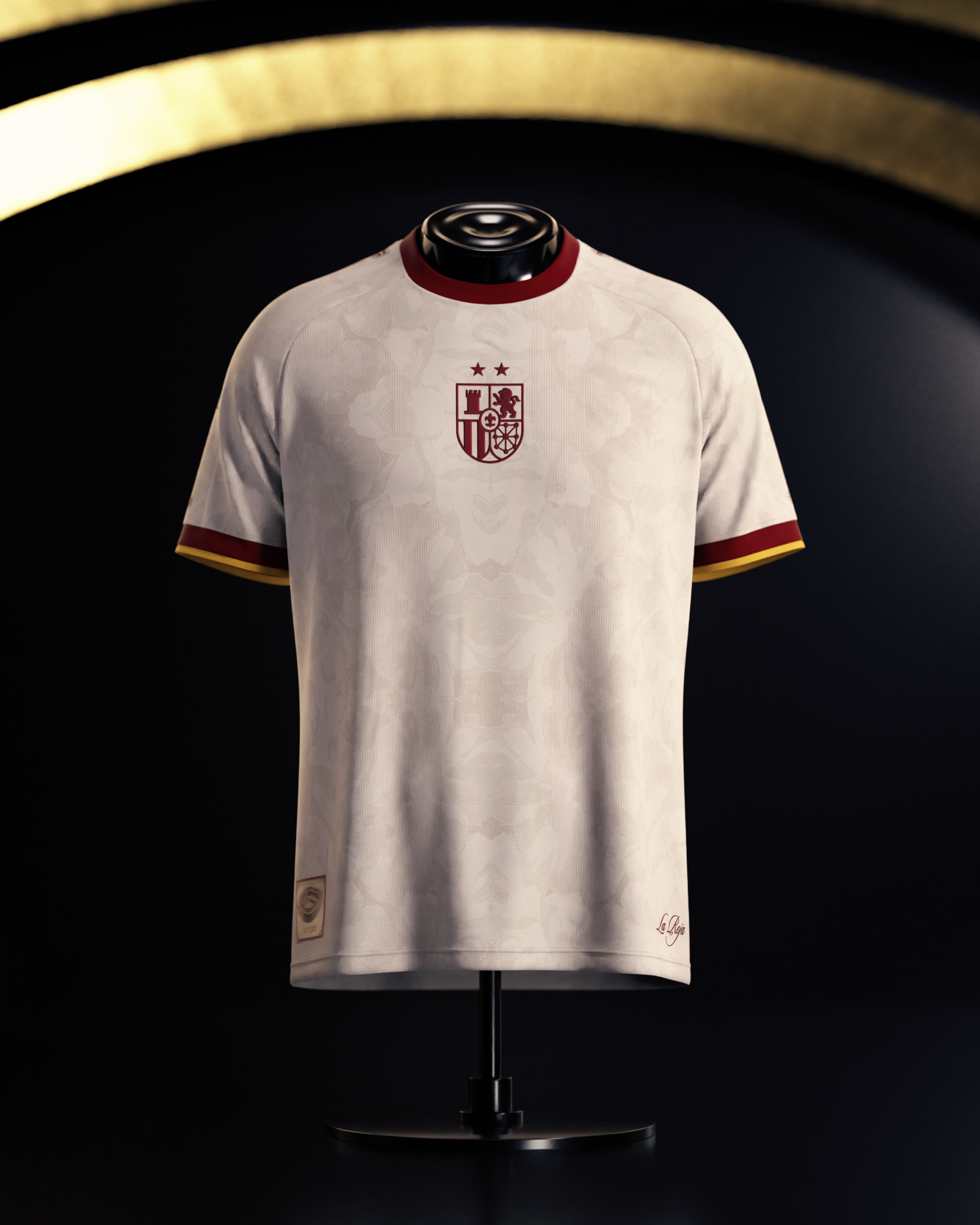 Camiseta España 2 Estrellas Mundial 2026
