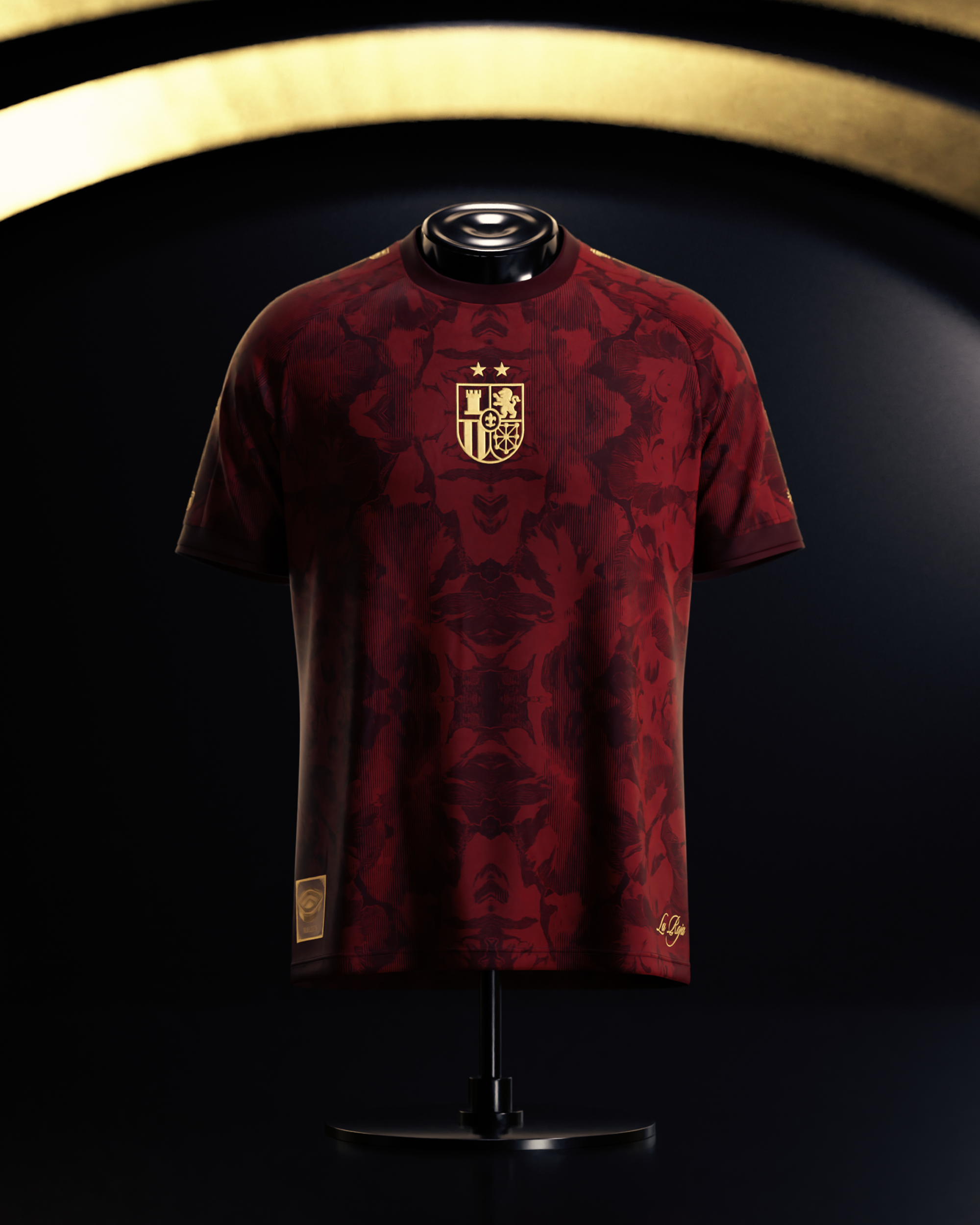 Camiseta España 2 Estrellas Mundial 2026