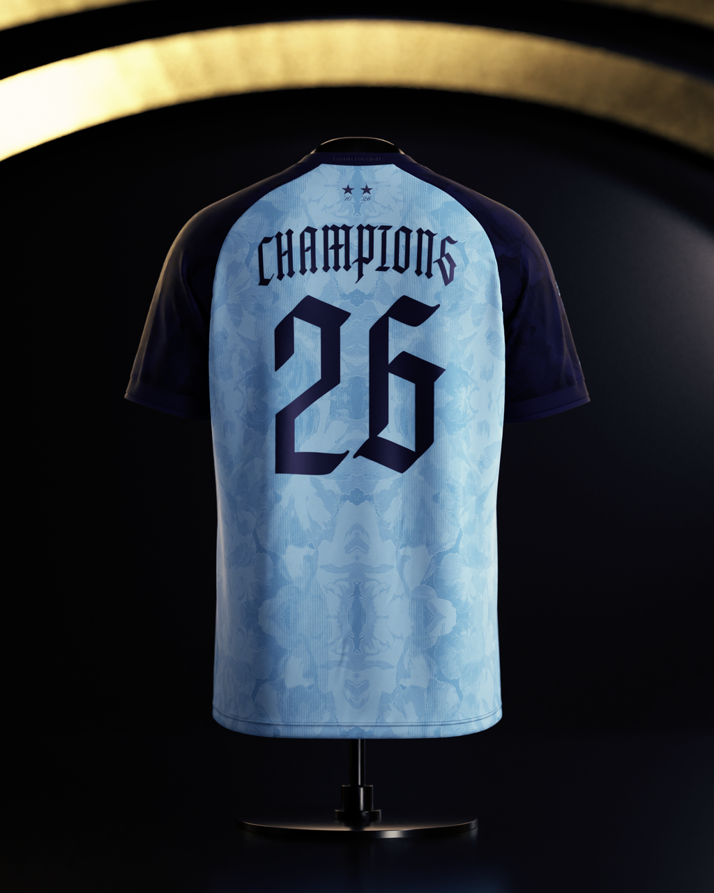 Camiseta España 2 Estrellas Mundial 2026