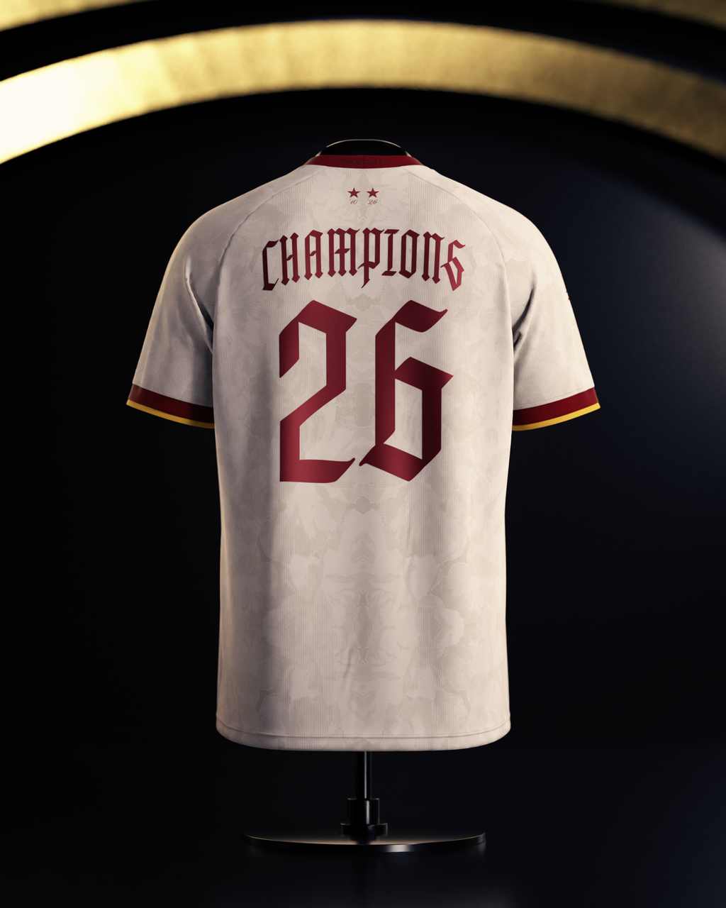 Camiseta España 2 Estrellas Mundial 2026