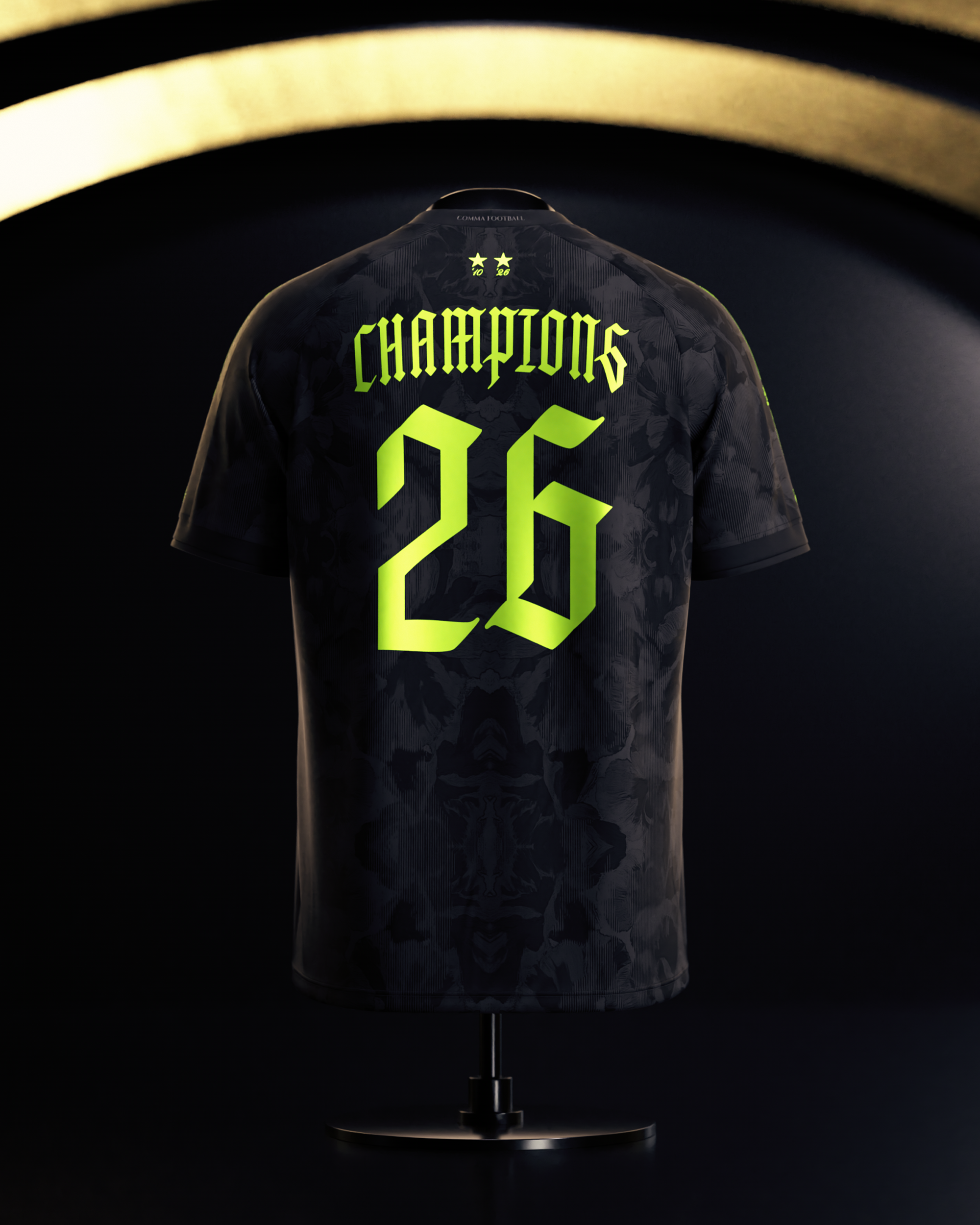 Camiseta España 2 Estrellas Mundial 2026