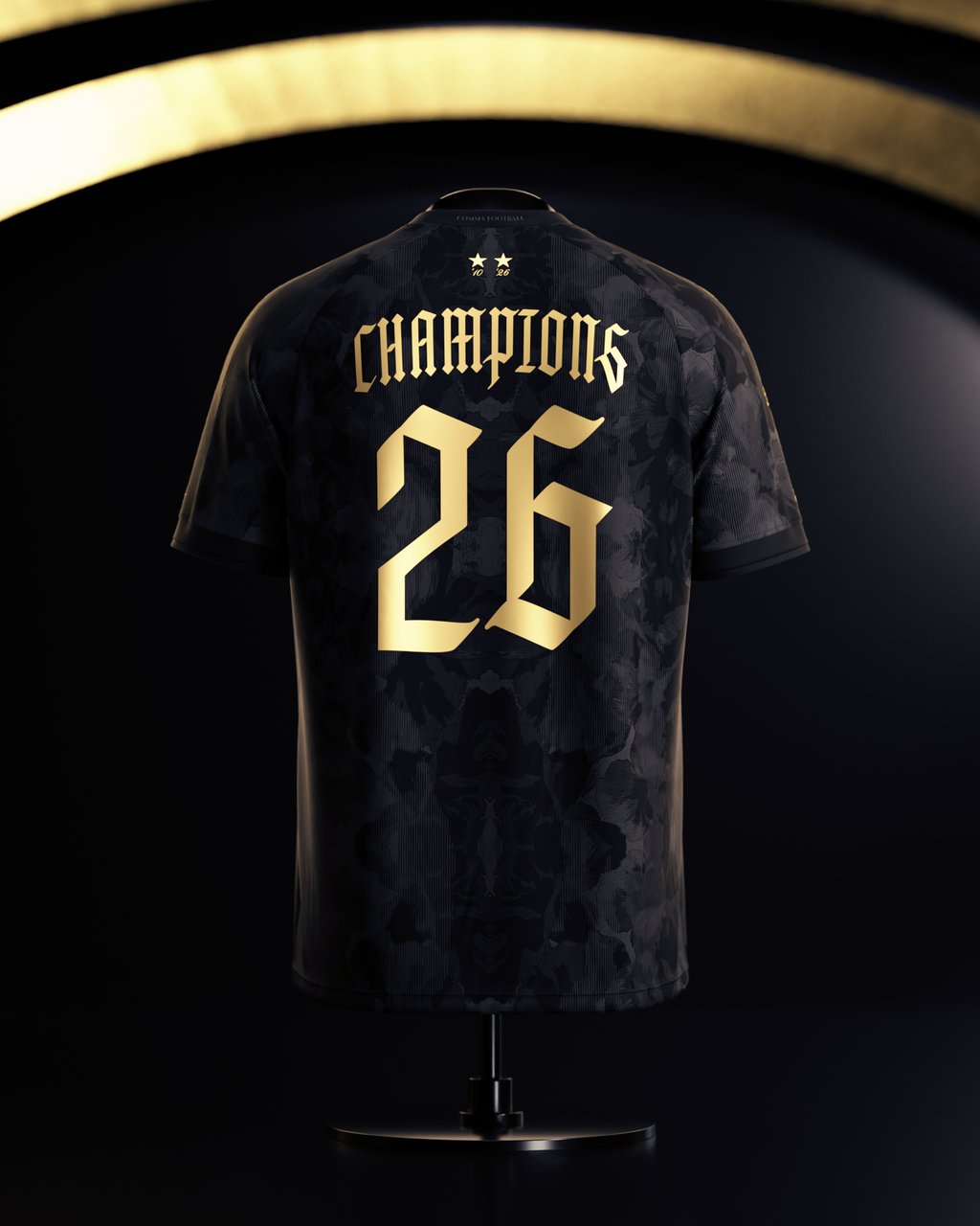 Camiseta España 2 Estrellas Mundial 2026