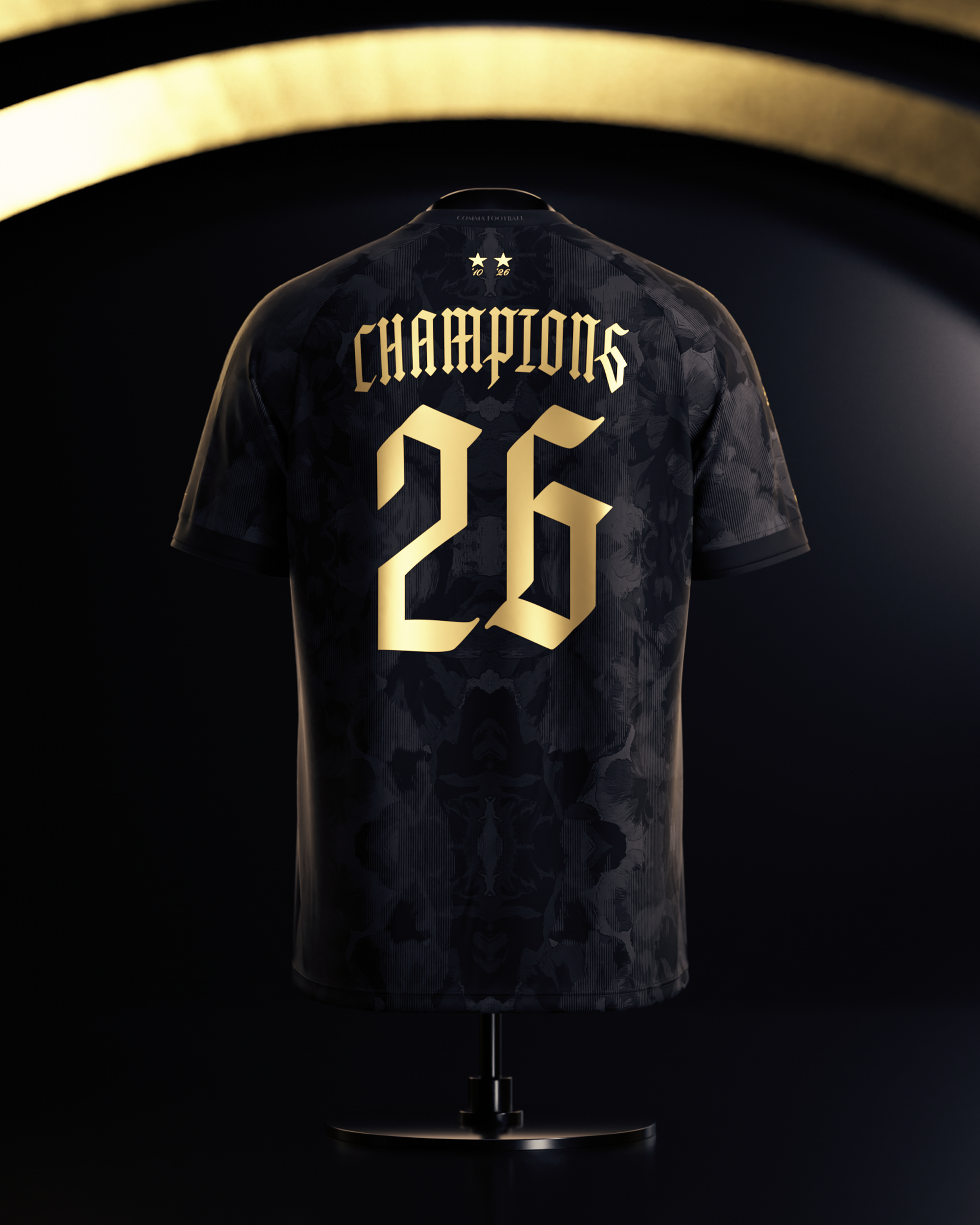 Camiseta España 2 Estrellas Mundial 2026