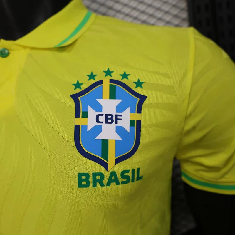 Maillot Brésil Concept Vert & Jaune 2025-26