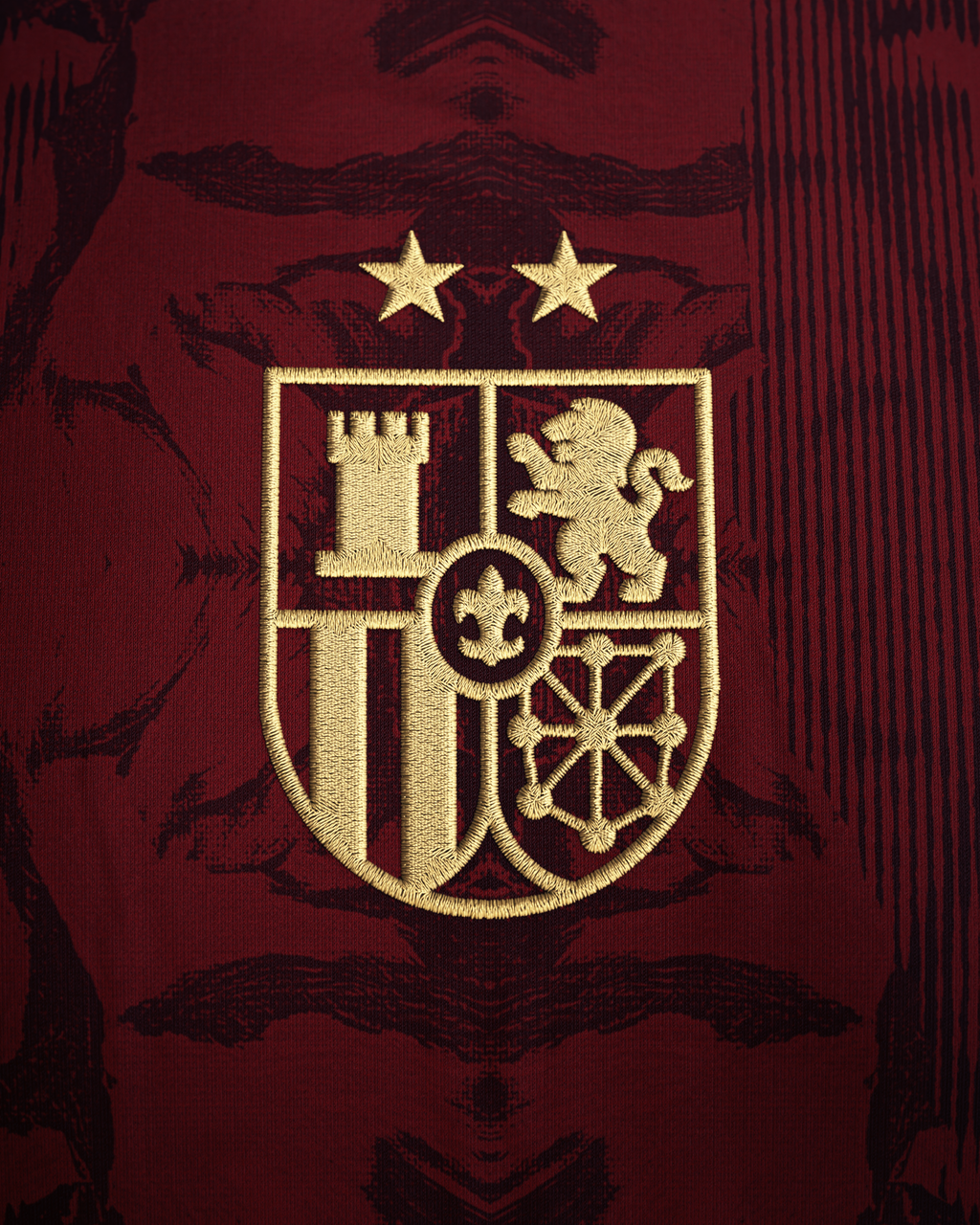 Camiseta España 2 Estrellas Mundial 2026