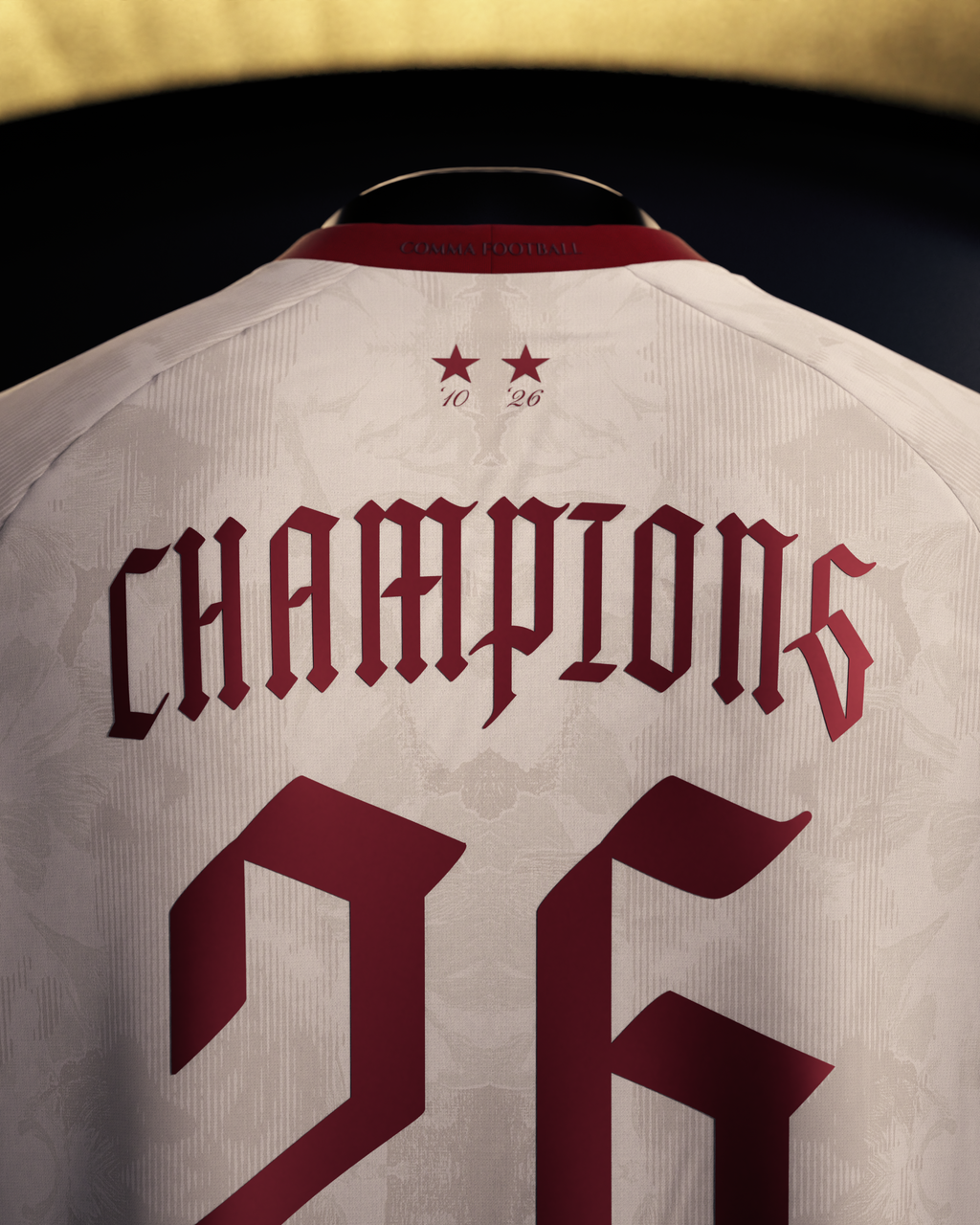 Camiseta España 2 Estrellas Mundial 2026