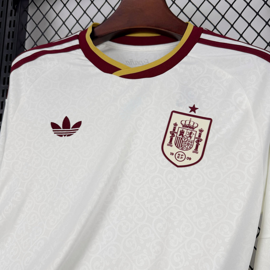 Camiseta España Visitante Manga Larga Mundial 2026
